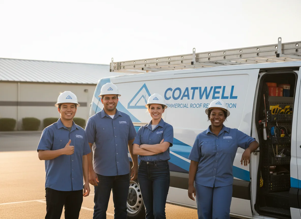 Commercial roof coating company in Rossville, KS
